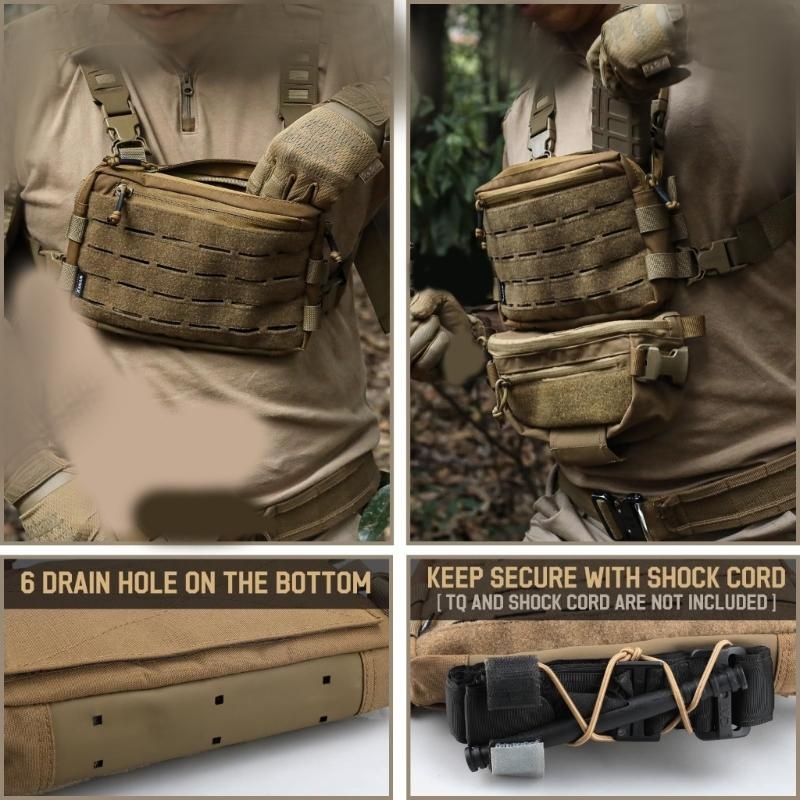 Women'S Fashion Utility Vest - X7XC taktyczna torba na klatkę piersiową