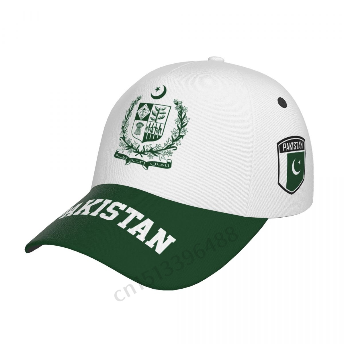 Women Fashion Pakistan - Czapka z daszkiem 3D z flagą