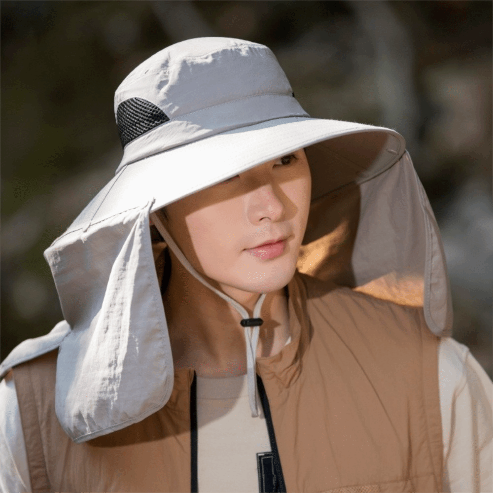 Women'S Fashion Visor - Modny męski kapelusz przeciwsłoneczny z dużym