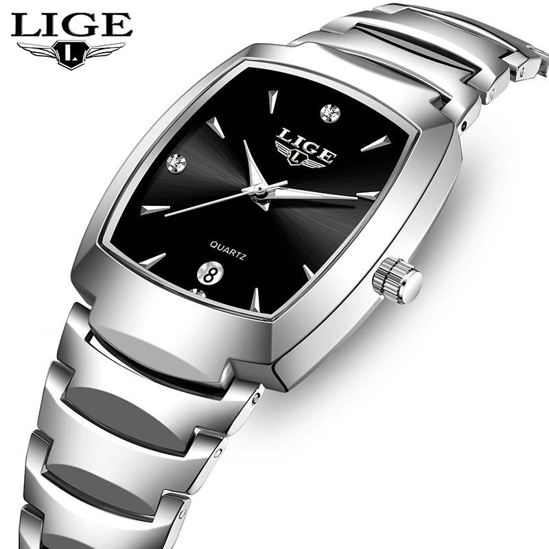 Fashion Women Watch - Zegarek LIGE damski biznesowy luksusowy zegarek