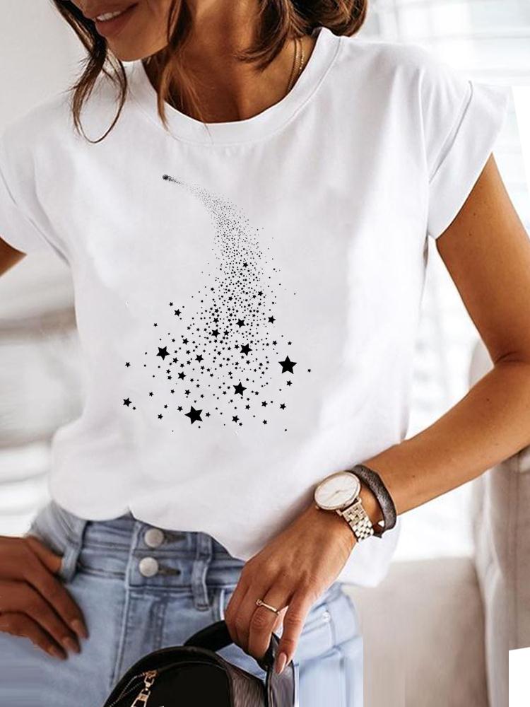 Women'S Fashion Trends 2026 Spring Summer - 2026 Modny T-shirt Damski w Uroczym