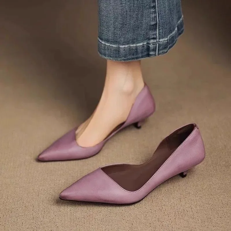 Women Fashion Store - Szpilki damskie z ostrym noskiem, modne,