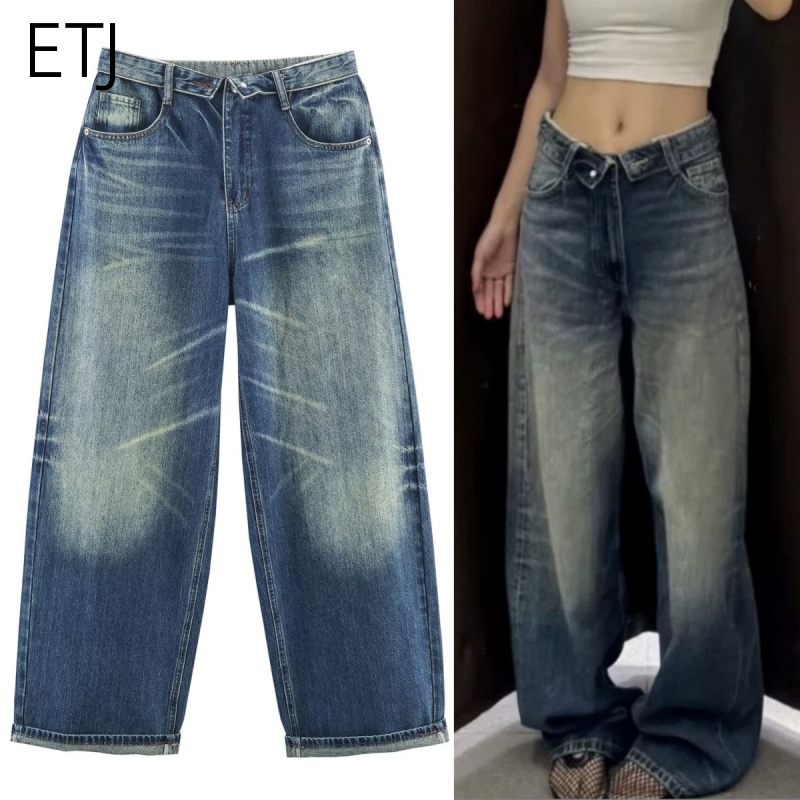 Women'S Fashion Trends Autumn 2025 - Damskie spodnie jeansowe ETJ 2025, nowa