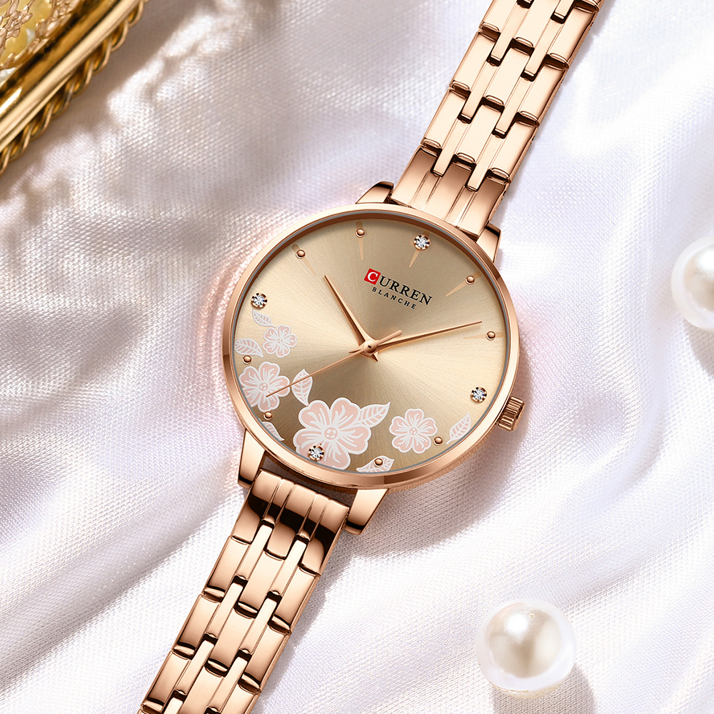 Women'S Fashion Digital Watch - CURREN wykwintny minimalistyczny zegarek damski luksusowa