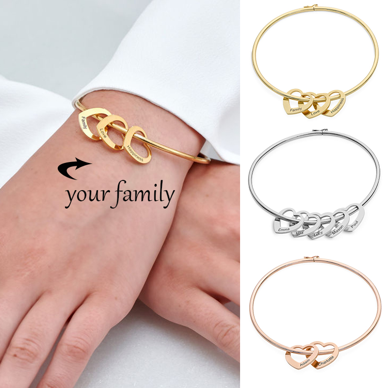 Women Fashion Name Ideas - Bransoletka z zawieszką w kształcie serca