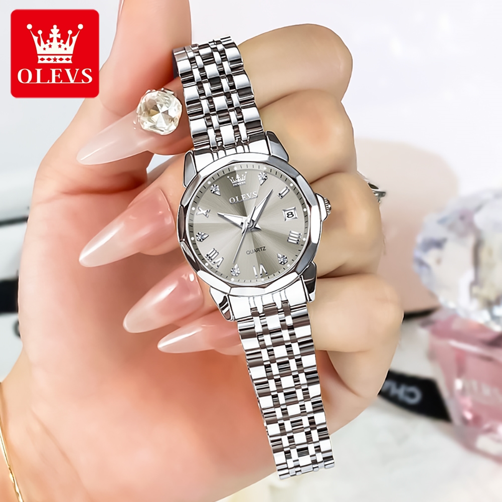 Women'S Fashion Digital Watch - Zegarek OLEVS Damski Luksusowy Zegarek dla