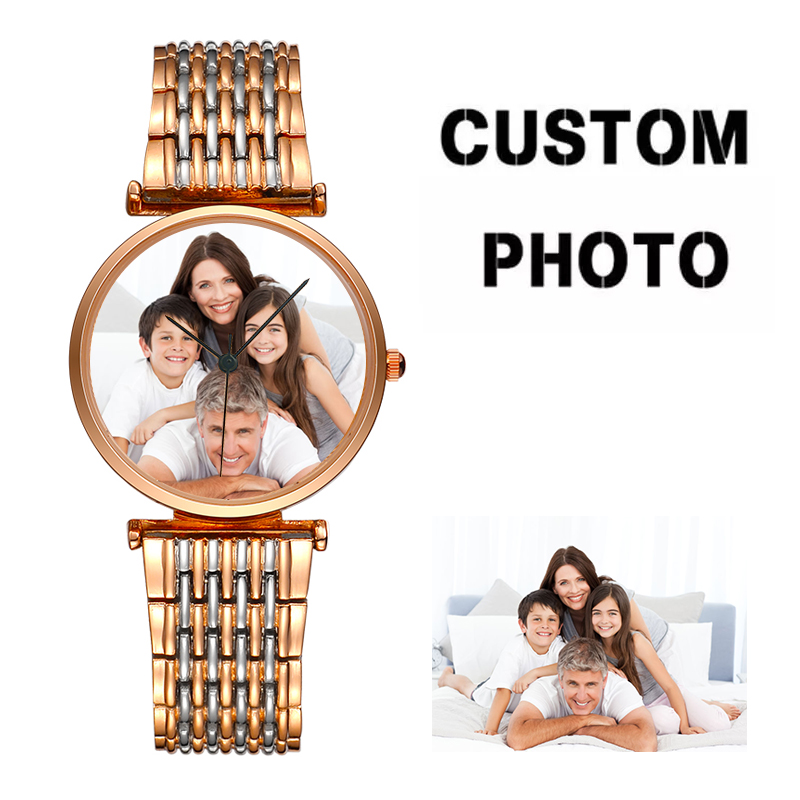 Fashion Women Watch - Zegarek damski Niestandardowa tarcza Zdjęcie Zegarek