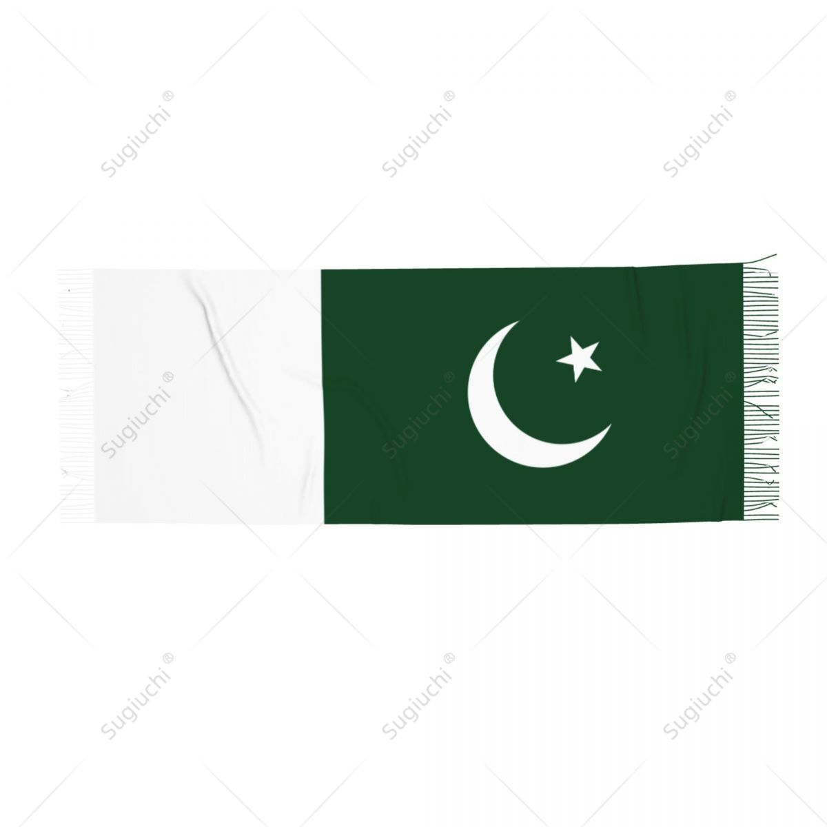 Szalik z flagą Pakistanu Pashm – Women Fashion Pakistan recenzja i cena