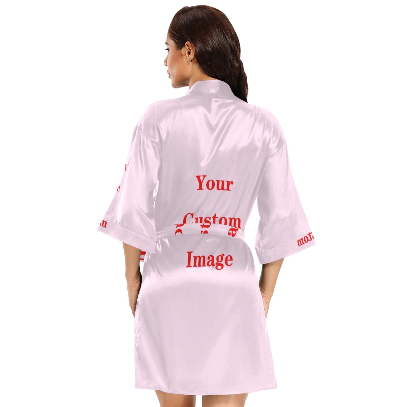 Moda satynowy szlafrok długie  – Women'S Fashion Dresses Images recenzja i cena