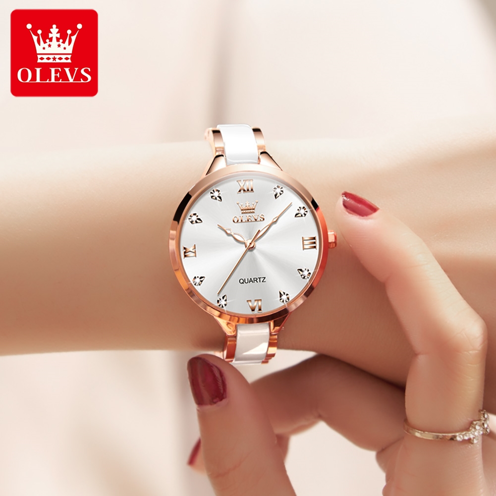 OLEVS 5872 Damskie Zegarki Kwa – Fashion Women Watch recenzja i cena