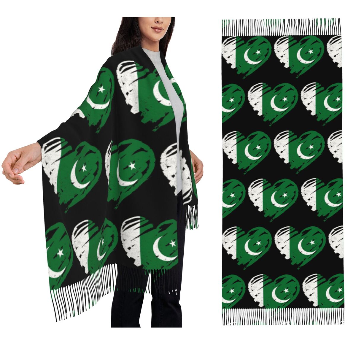 Kocham flagę Pakistanu, pakist – Women Fashion Pakistan recenzja i cena