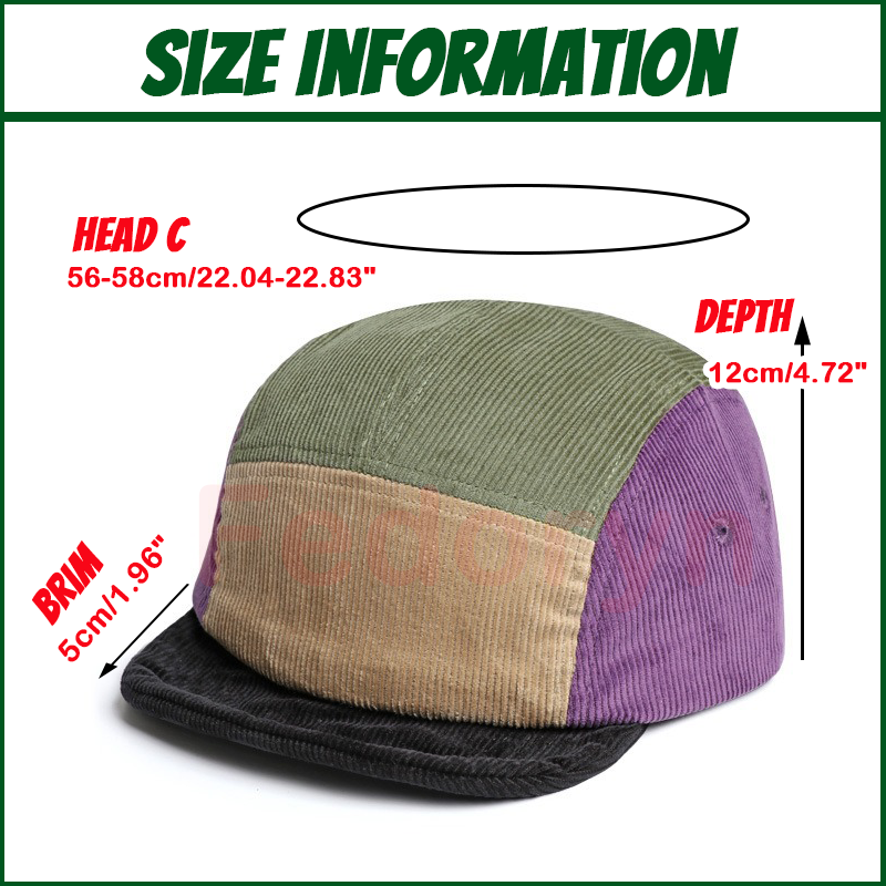 Fedoryn Personalizowana Haftow – Women'S Fashion Visor recenzja i cena