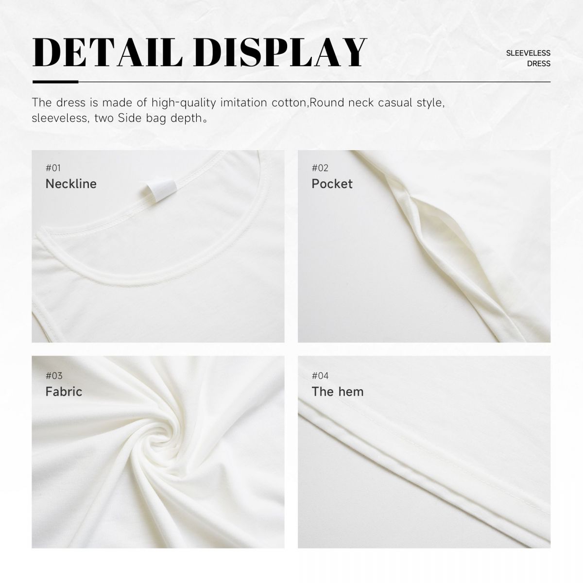 Sukienka damska bez rękawów, c – Women'S Fashion Dresses Images recenzja i cena