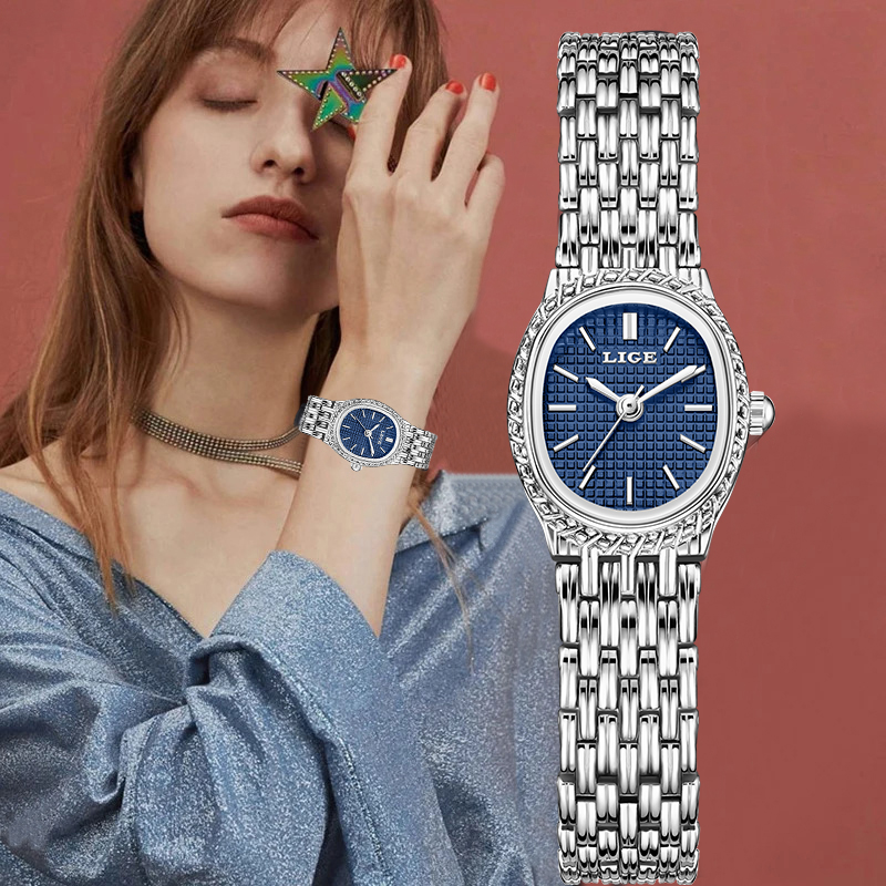 Zegarek damski LIGE, luksusowy – Fashion Women Watch recenzja i cena