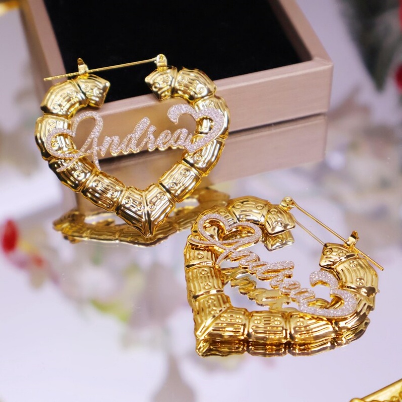 Personalizowane kolczyki ze sr – Women Fashion Name Ideas recenzja i cena