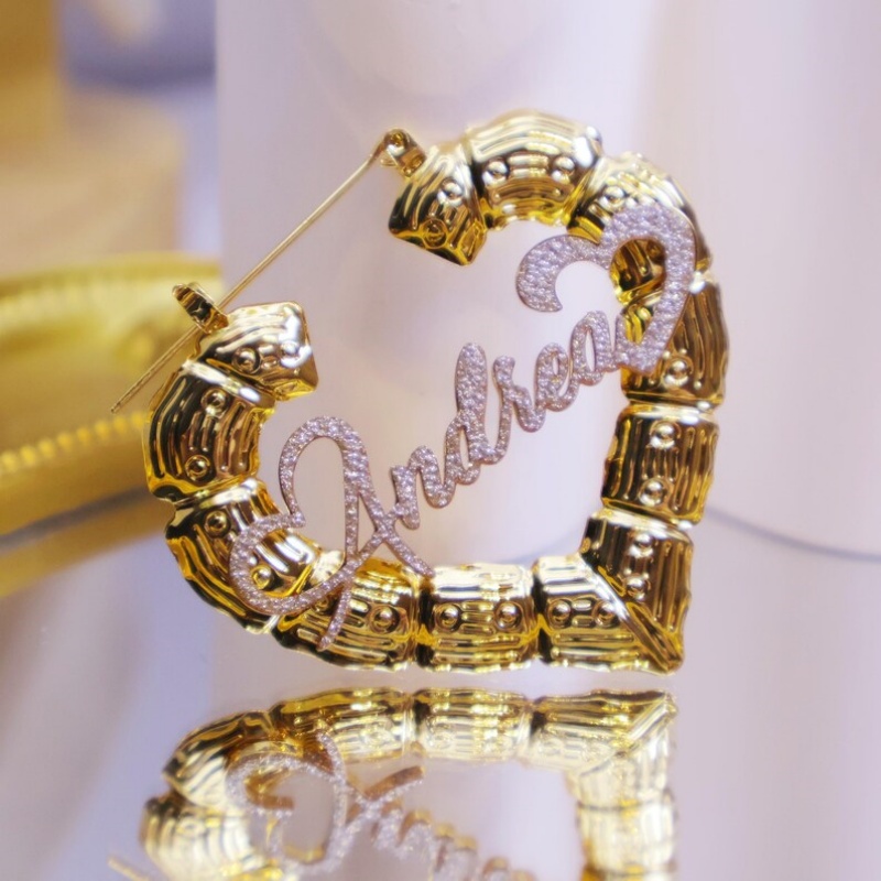 Personalizowane kolczyki ze sr – Women Fashion Name Ideas recenzja i cena