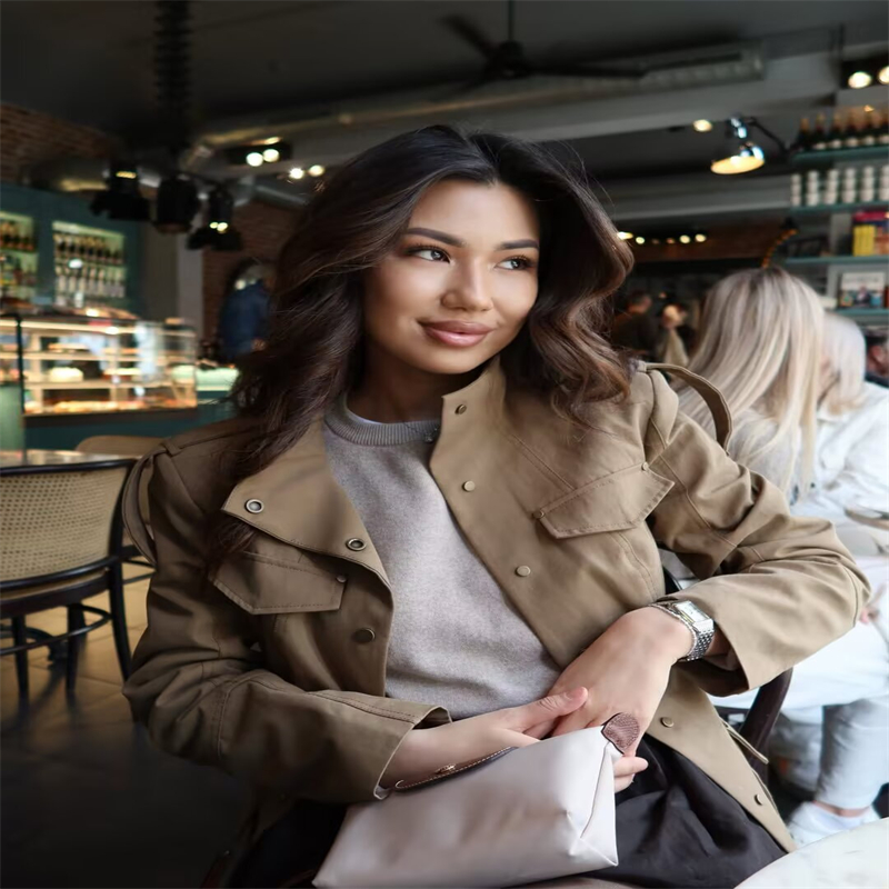Damska kurtka w stylu militarn – Women'S Fashion Utility Vest recenzja i cena
