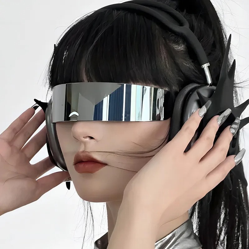 Okulary przeciwsłoneczne Y2K F – Women'S Fashion Visor recenzja i cena