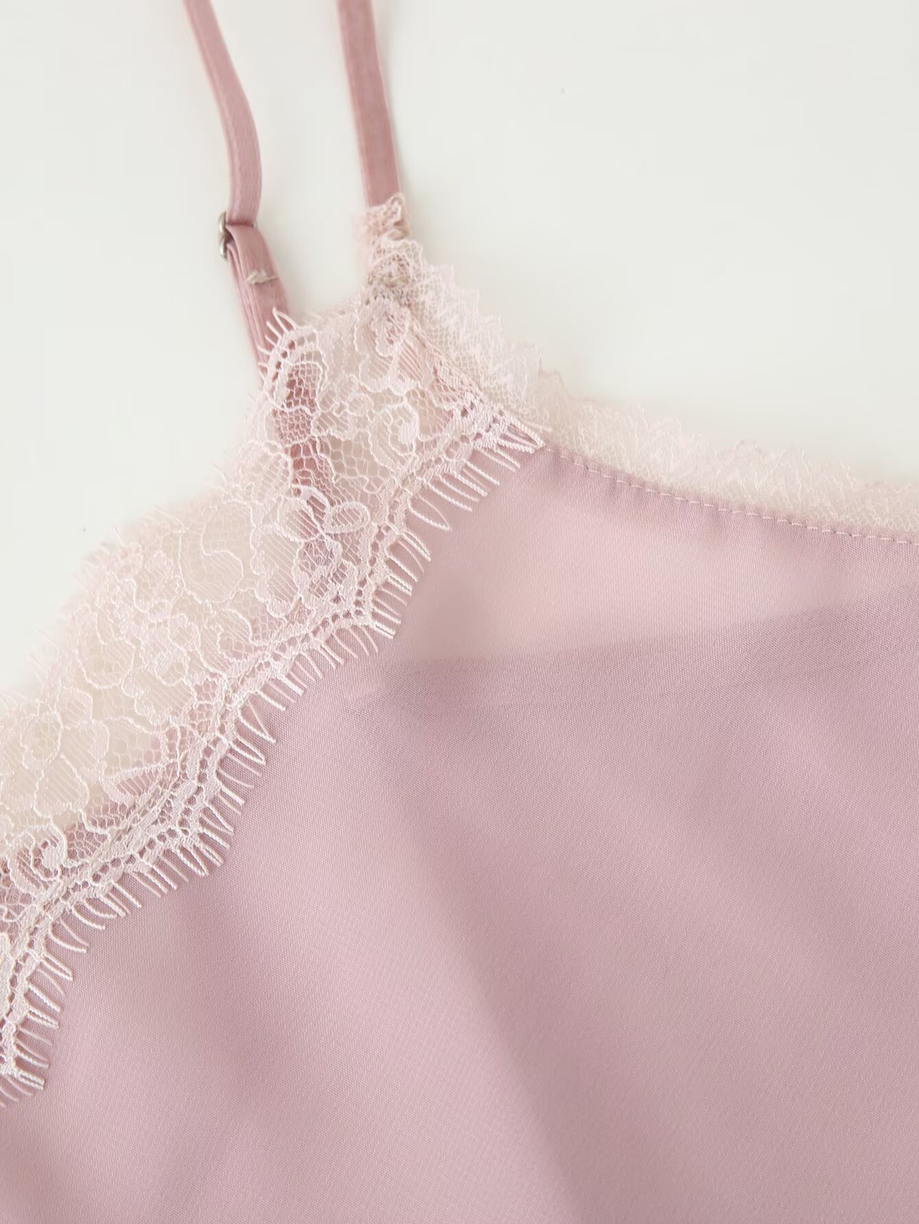 Tidalyf 2025 Damski Różowy Kom – Lace Trim Cami recenzja i cena